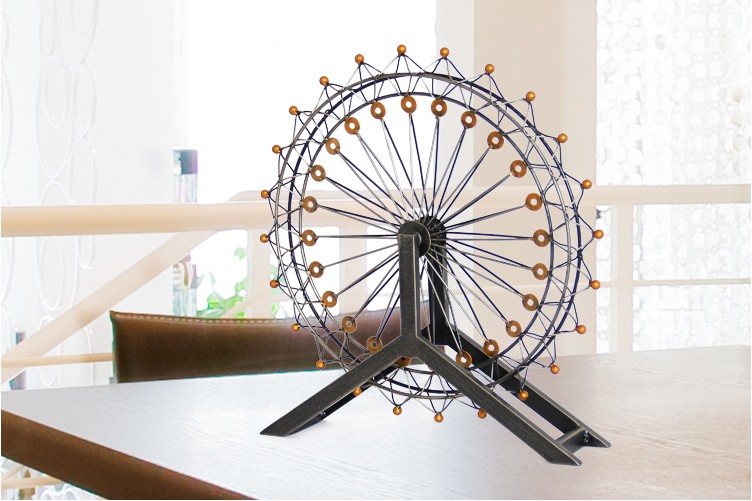 Black Stainless Steel Ferris Wheel Mini Size Wedding Gifts_5_1.jpg